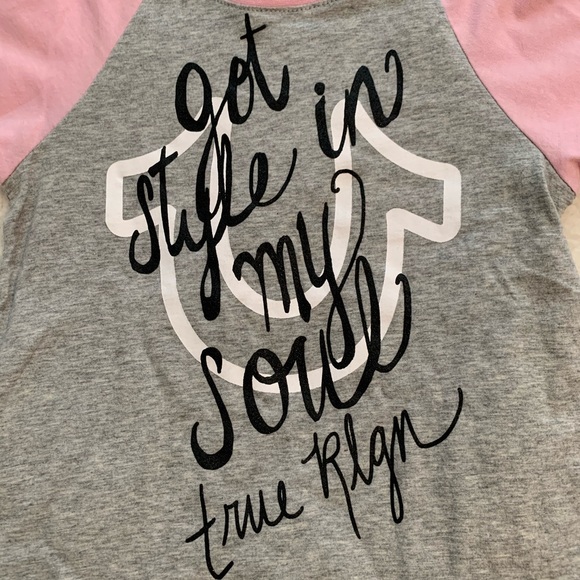 Girls True Religion Short Sleeve Tee - Picture 3 of 11
